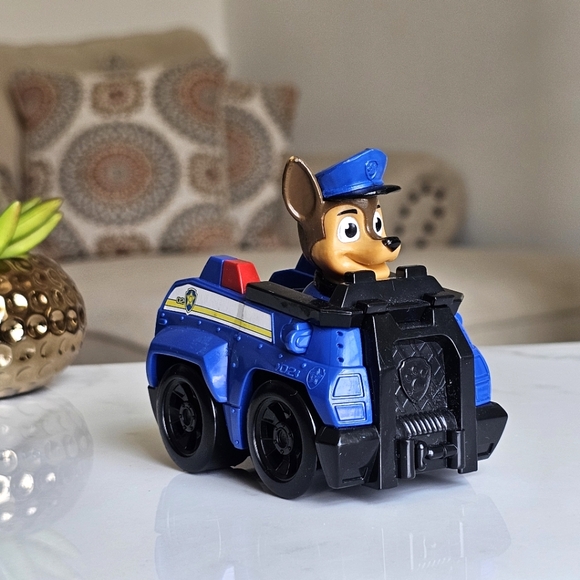 Spin Master Paw Patrol Rescue Racer Chase Dog Police Car Fixed Figure - Picture 11 of 11